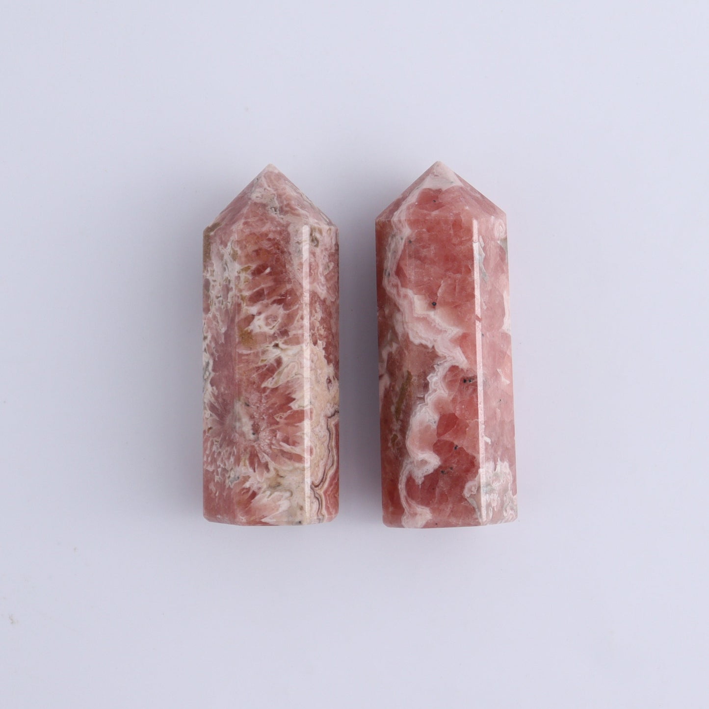 Rhodochrosite Towers Set of 5 - Expert Wholesale and Supplier of Wholesale Crystals & Bulk Gemstones, ["Argentina","Rhodochrosite","Towers"]
