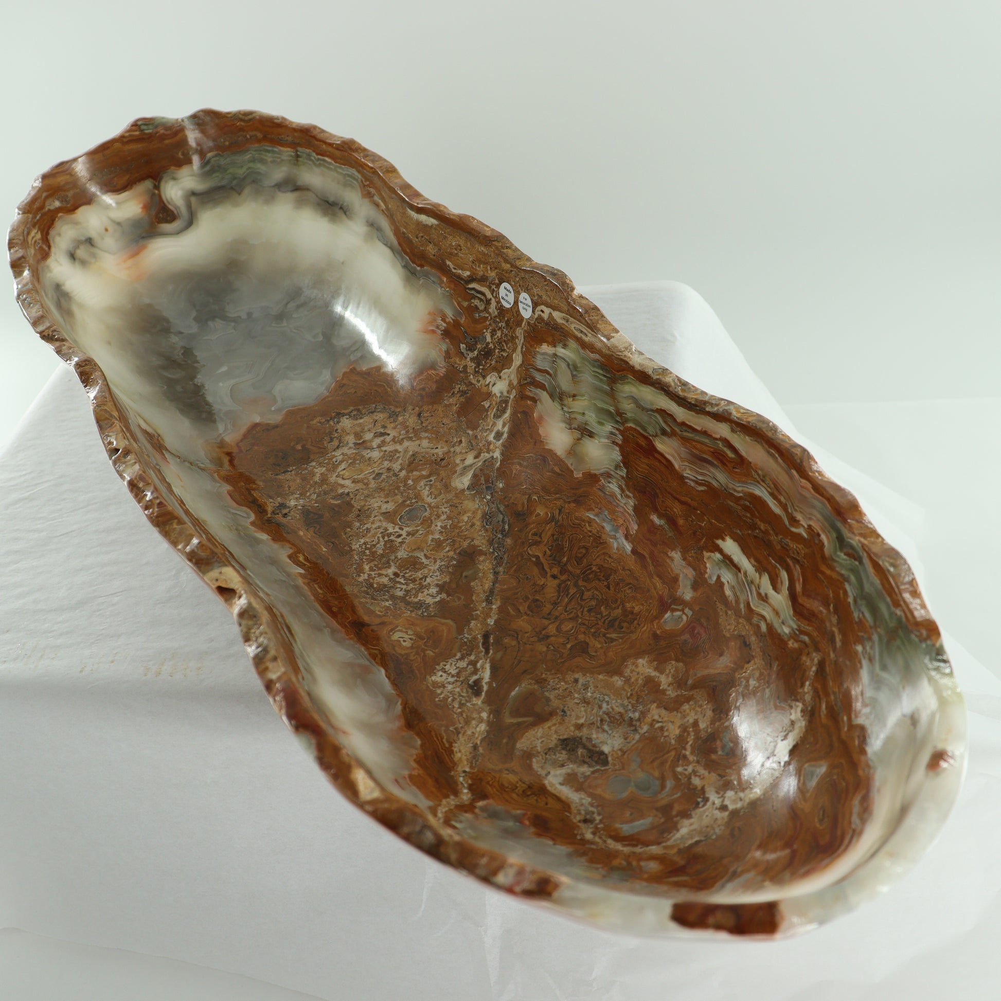 Onyx Canoe Bowl - Expert Wholesale and Supplier of Wholesale Crystals & Bulk Gemstones, ["Bowls","canoe","Mexico","onyx"]