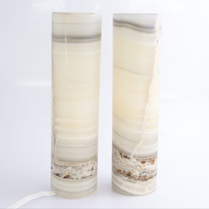 Onyx Lamps Set of 2 - Expert Wholesale and Supplier of Wholesale Crystals & Bulk Gemstones, ["Lamps","Mexico","onyx"]