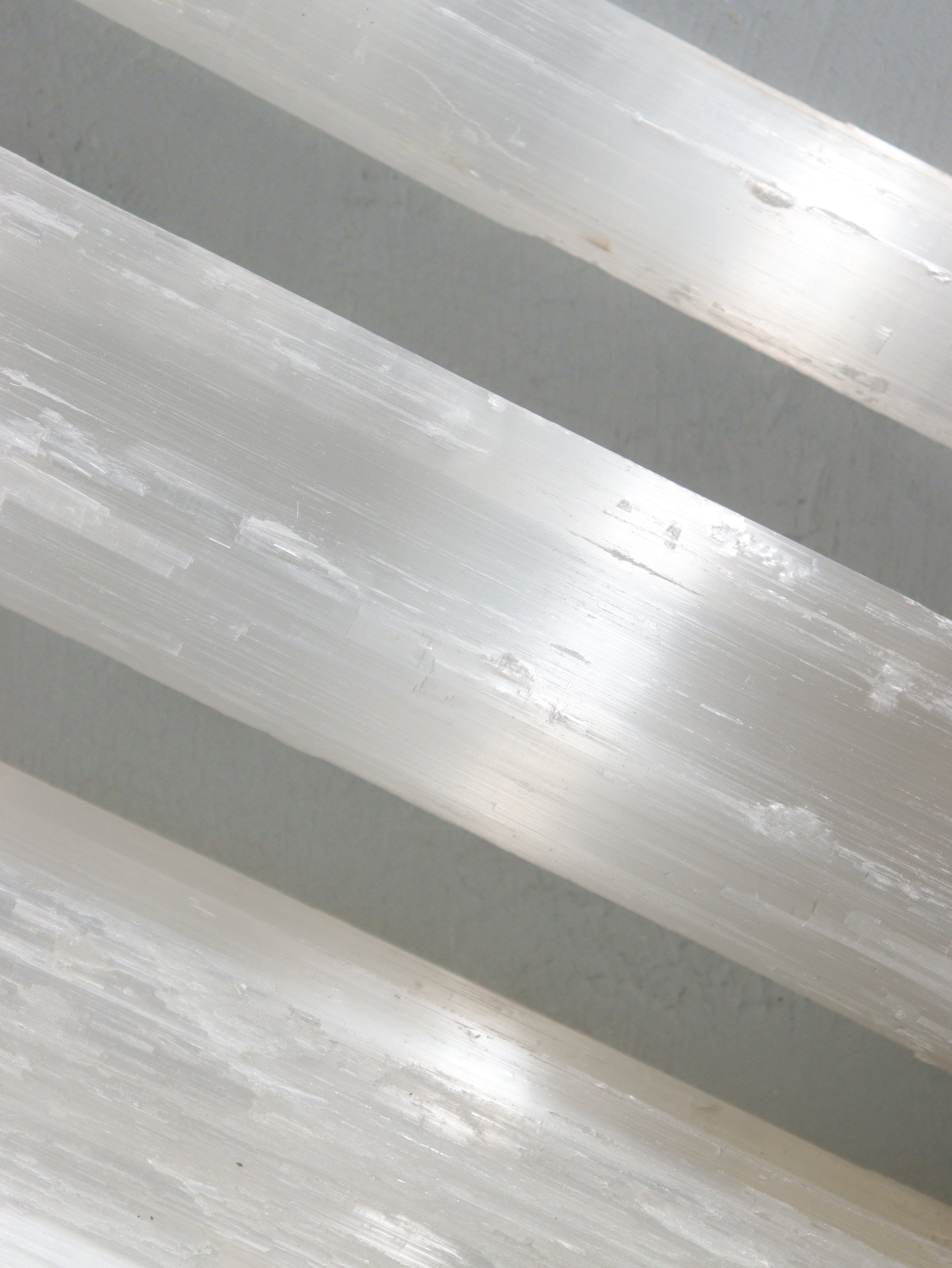 Selenite Logs Set of 3 - Expert Wholesale and Supplier of Wholesale Crystals & Bulk Gemstones, []