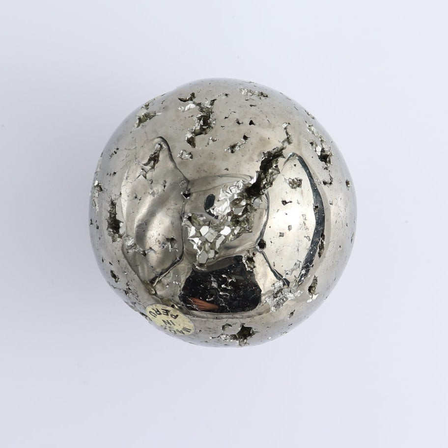 Pyrite Spheres Set of 4