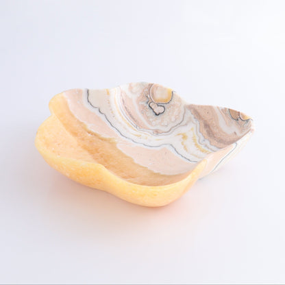 (don't publish yet)One Bowl Mexican Onyx/Calcite Orange/White - Expert Wholesale and Supplier of Wholesale Crystals & Bulk Gemstones, ["bowl","Calcite","Catalog Onyx","Decorative Dish","Mexico","onyx"]