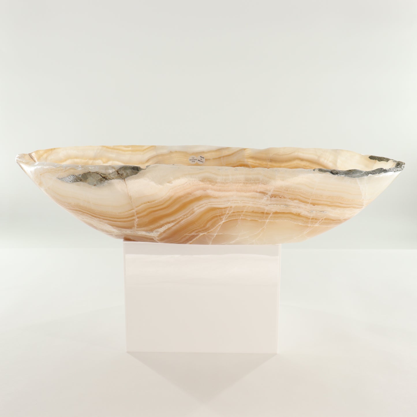 Onyx Canoe Bowl - Expert Wholesale and Supplier of Wholesale Crystals & Bulk Gemstones, ["Bowls","canoe","Mexico","onyx"]