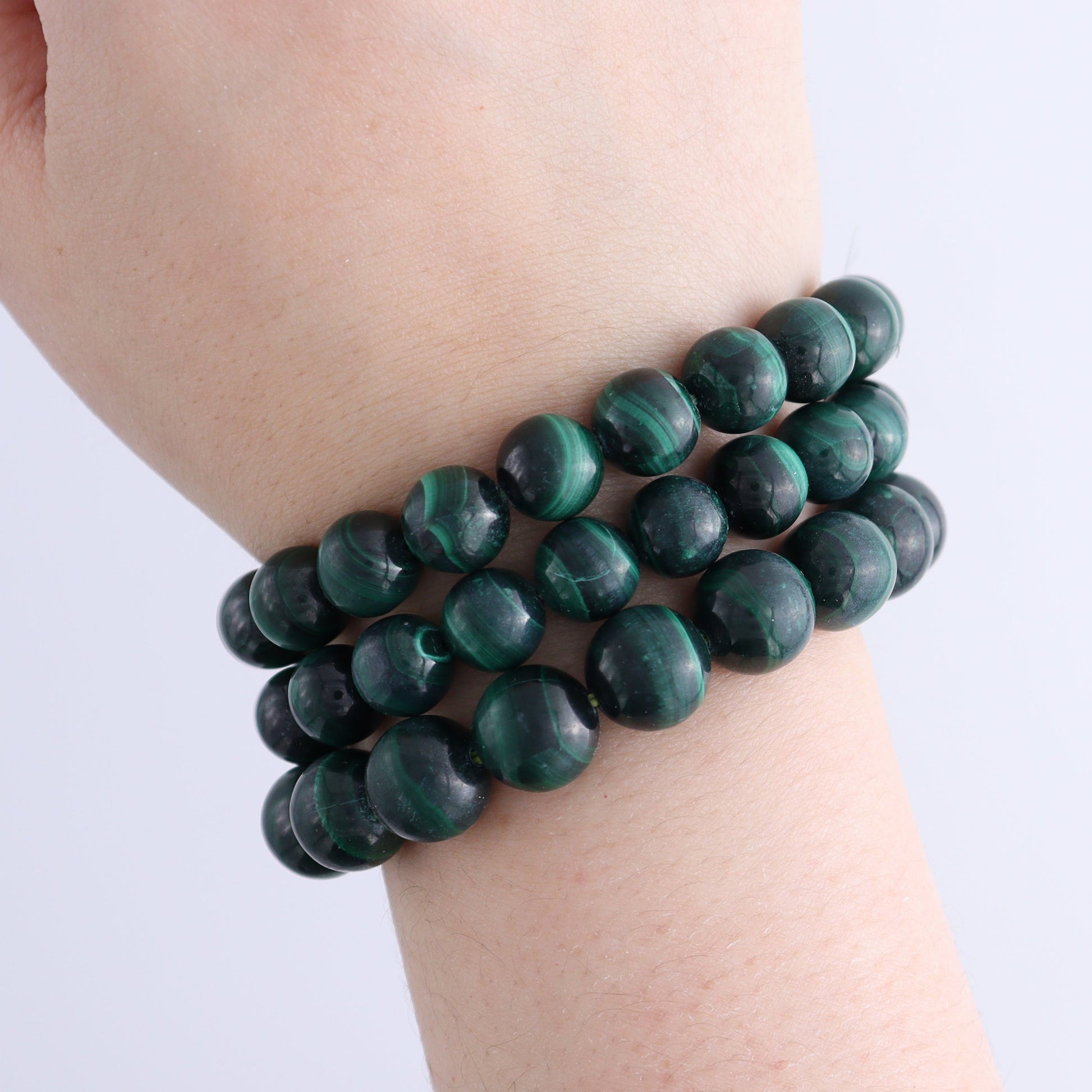 Malachite Bracelets Set of 3 - Expert Wholesale and Supplier of Wholesale Crystals & Bulk Gemstones, ["Bracelet","bracelets","Malachite"]