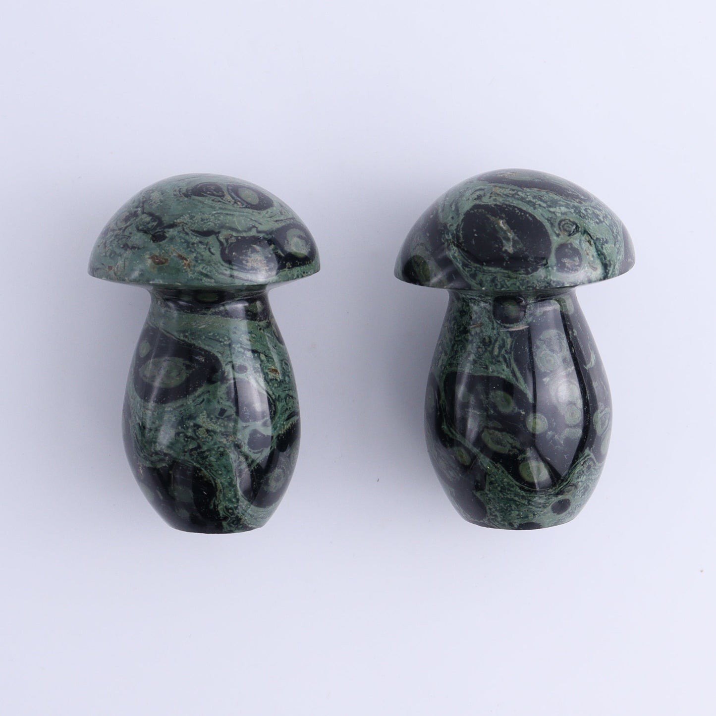 Kambaba Jasper Mushrooms Set of 7 - Expert Wholesale and Supplier of Wholesale Crystals & Bulk Gemstones, ["Kambaba Jasper","Madagascar","Mushrooms"]