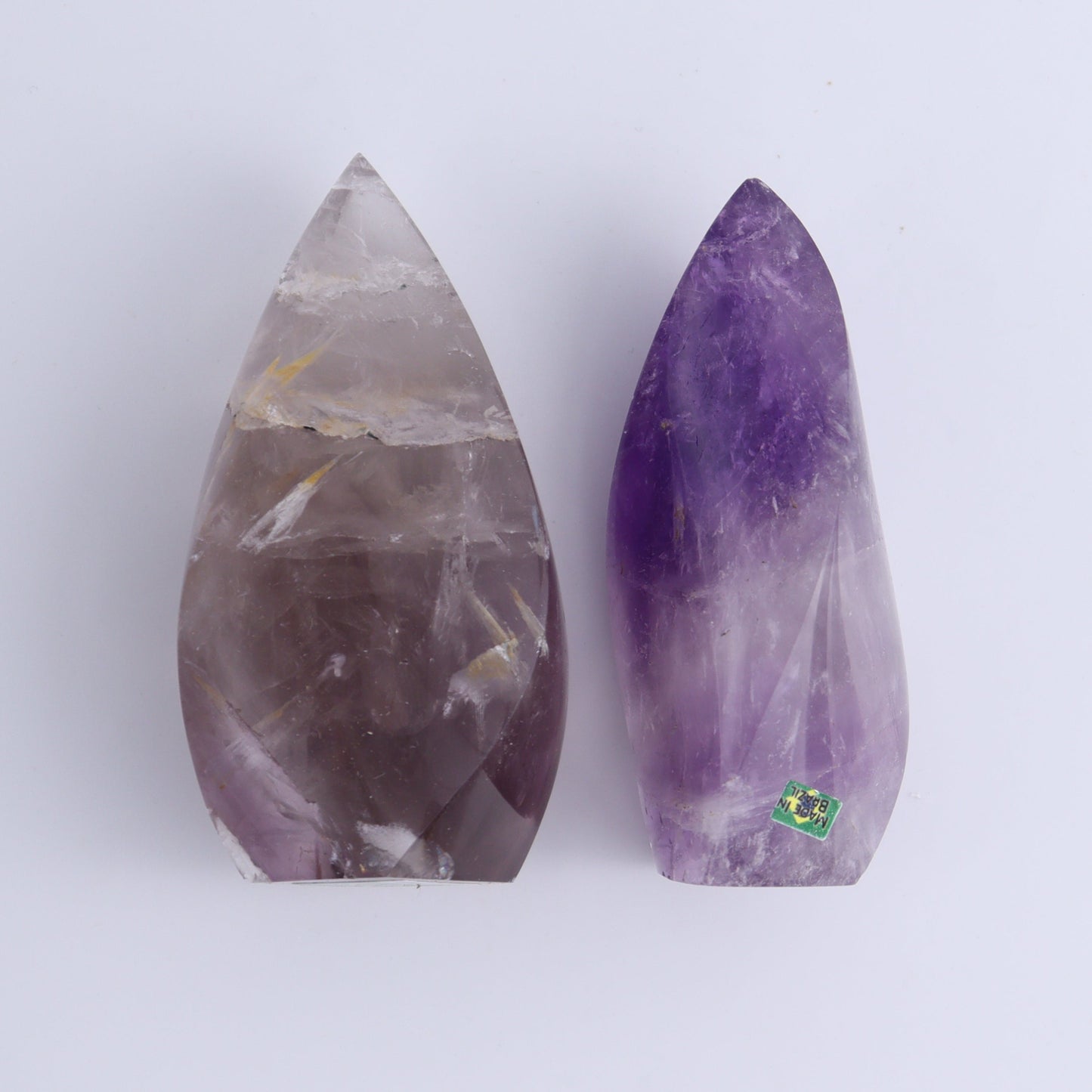Imperfect Amethyst Flames Set of 6 - Expert Wholesale and Supplier of Wholesale Crystals & Bulk Gemstones, ["Amethyst","Brazil","close_30","flames"]