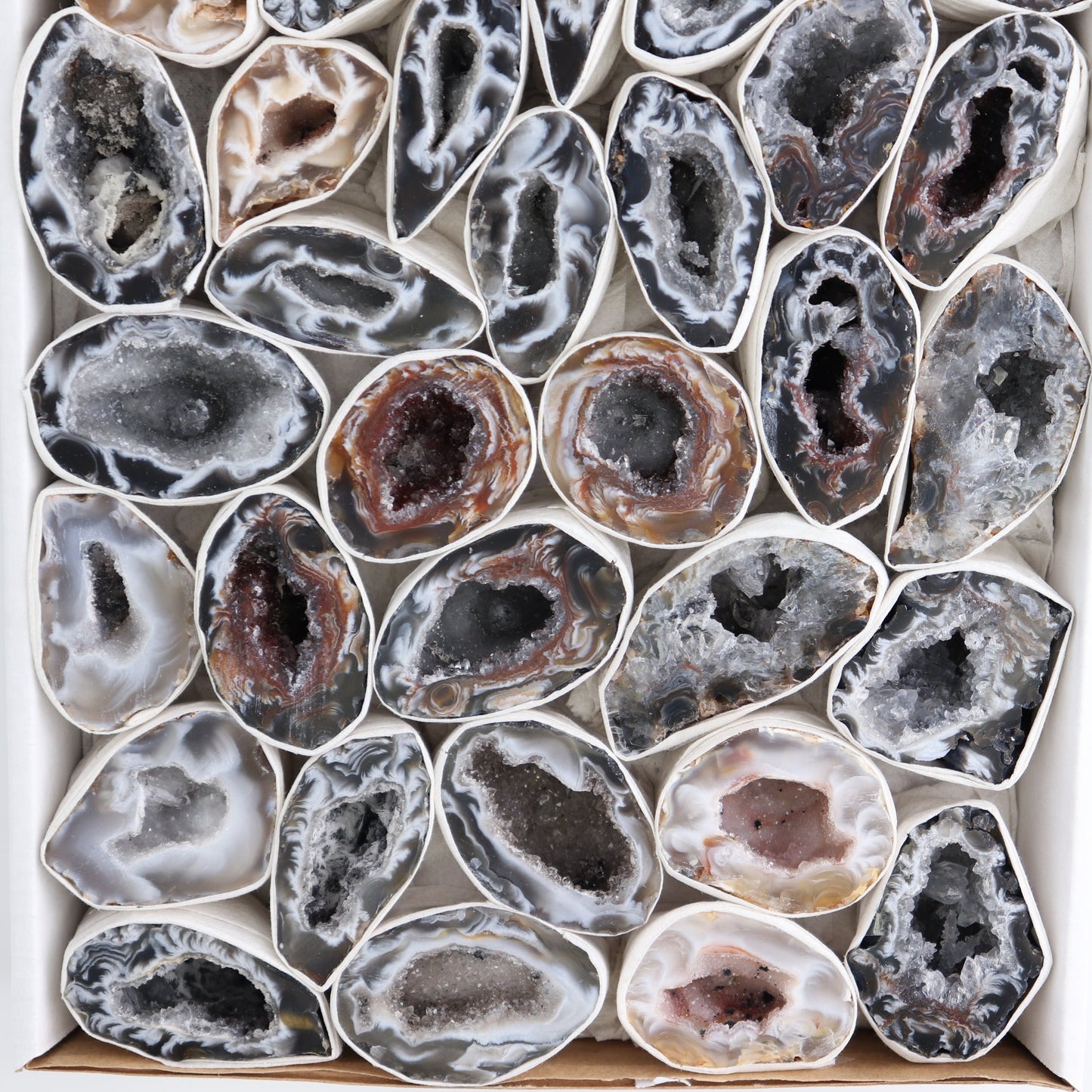Agate Geodes Flat