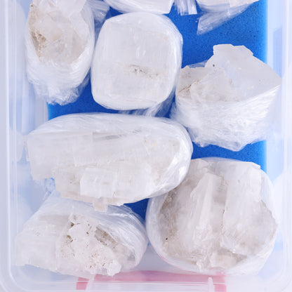 Halite Flat from Morocco - Expert Wholesale and Supplier of Wholesale Crystals & Bulk Gemstones, ["Clusters","Flats","Halite","Morocco"]