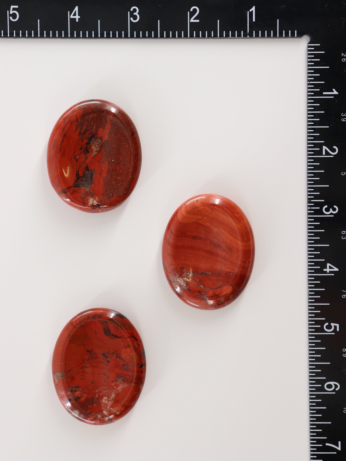 1/2kg Red Jasper Worry Stones - Expert Supplier of Wholesale Crystals & Bulk Gemstones