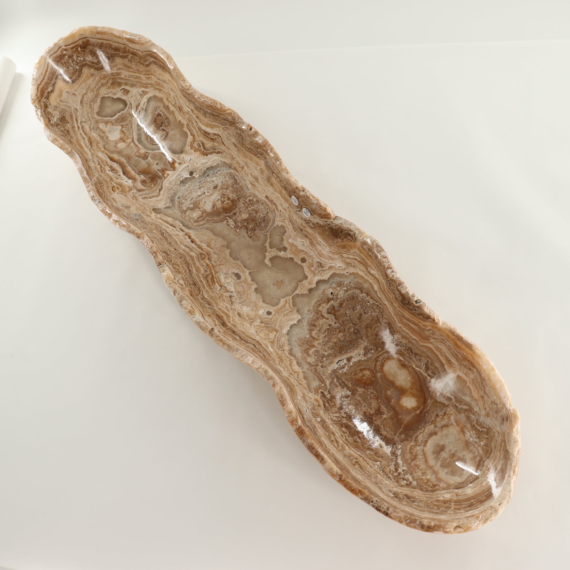 Onyx Canoe Bowl - Expert Wholesale and Supplier of Wholesale Crystals & Bulk Gemstones, ["Bowls","canoe","Mexico","onyx"]