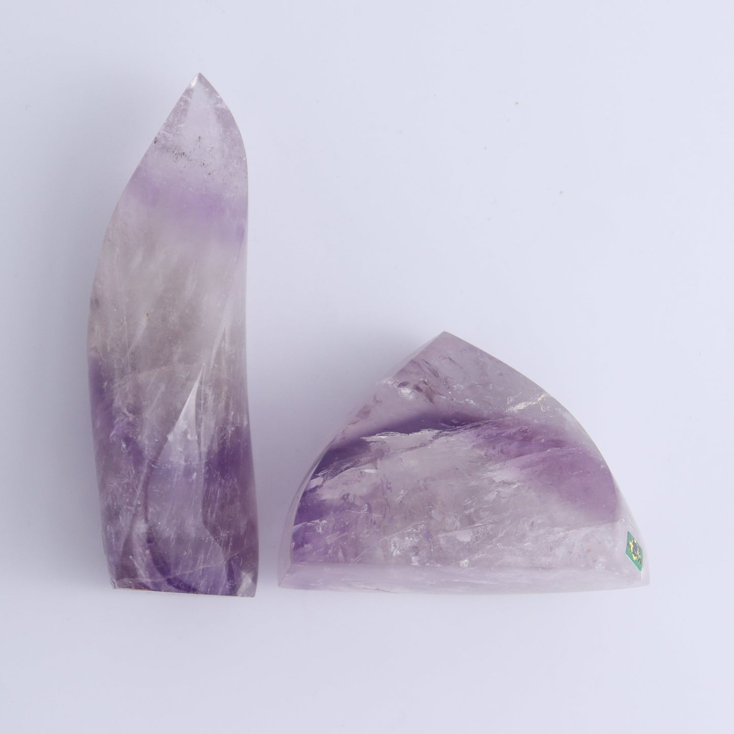 Imperfect Amethyst Flames Set of 6 - Expert Wholesale and Supplier of Wholesale Crystals & Bulk Gemstones, ["Amethyst","Brazil","close_30","flames"]