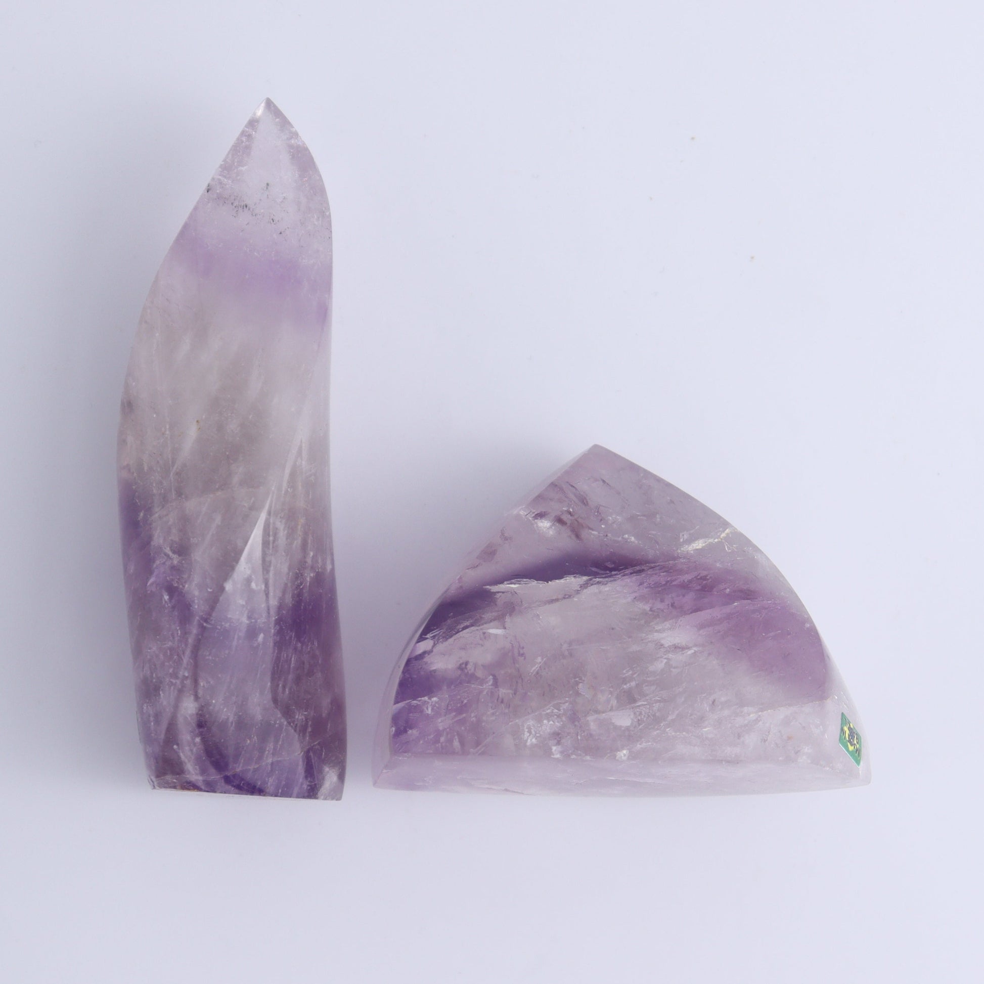 Imperfect Amethyst Flames Set of 6 - Expert Wholesale and Supplier of Wholesale Crystals & Bulk Gemstones, ["Amethyst","Brazil","close_30","flames"]