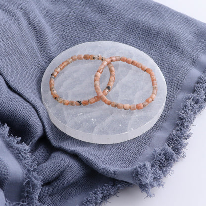 One Sunstone Cylinder Bracelet - Expert Wholesale and Supplier of Wholesale Crystals & Bulk Gemstones, ["Bracelet","bracelets","Sunstone"]