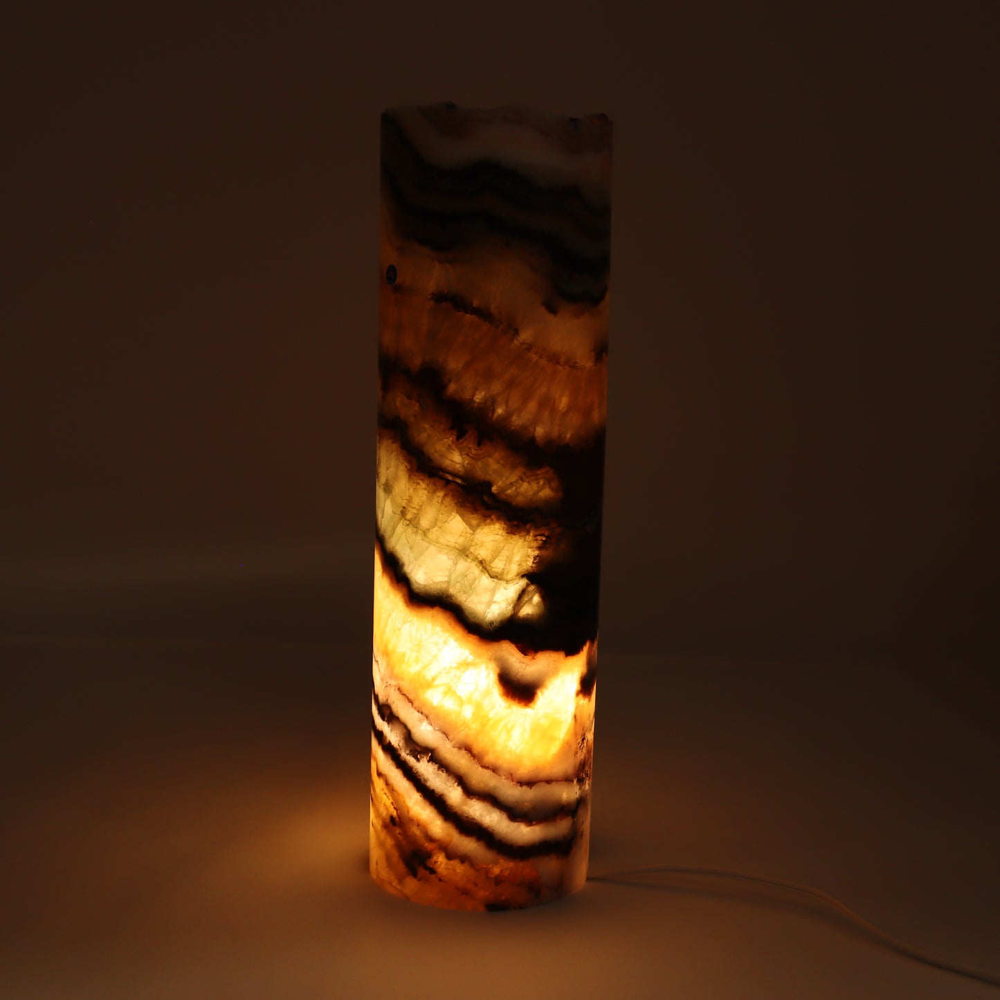 One Wide Green & Honey Onyx Lamp Blind - Expert Wholesale and Supplier of Wholesale Crystals & Bulk Gemstones, ["Lamps","Mexico","onyx"]