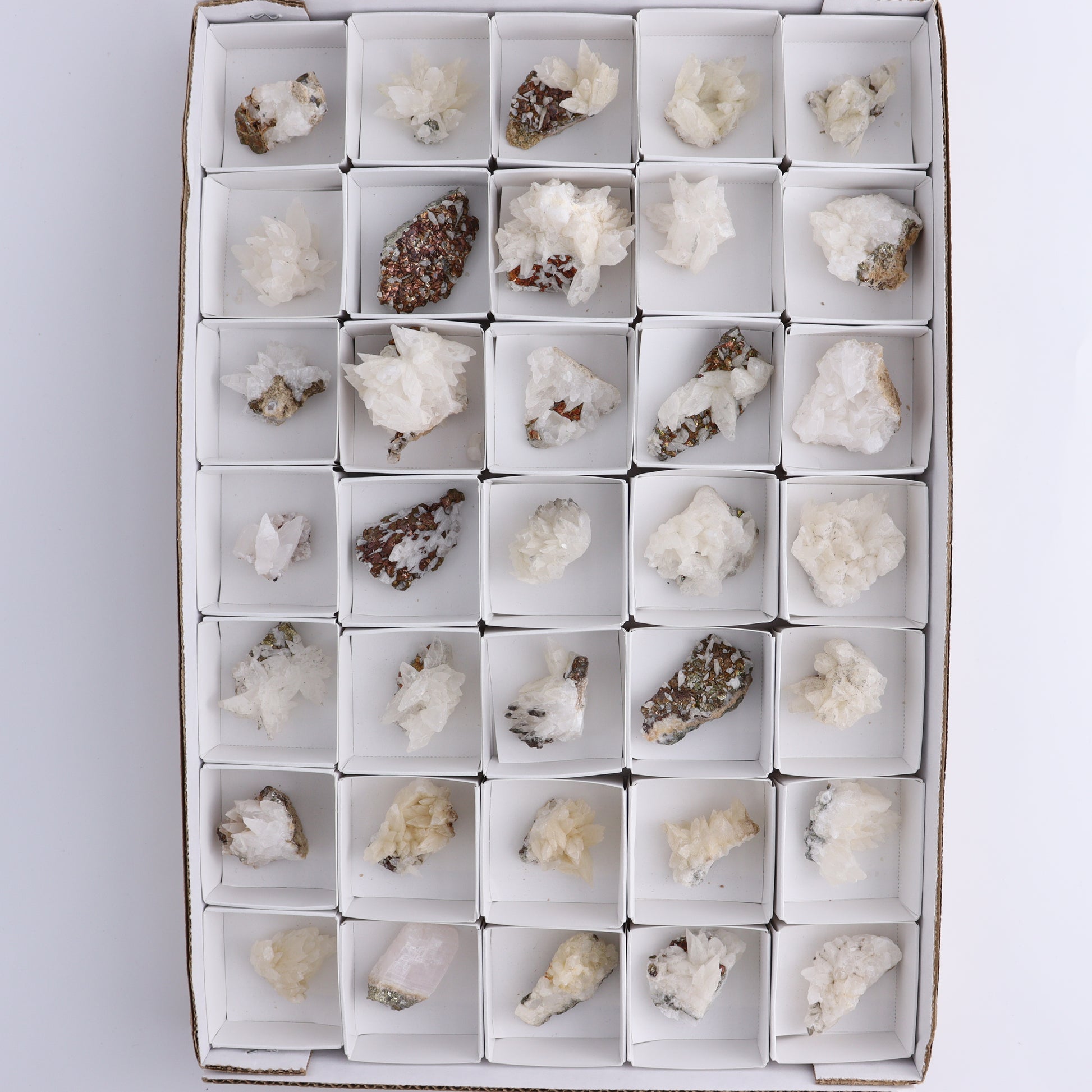 UV Reactive Calcite Flat Set of 35 - Expert Wholesale and Supplier of Wholesale Crystals & Bulk Gemstones, ["Calcite","Freeform","Freeforms","Mexico"]