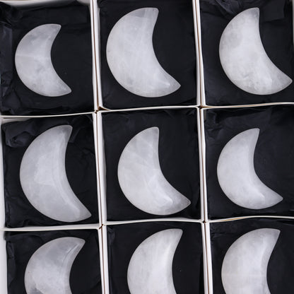 Quartz Moons Set of 12 - Expert Wholesale and Supplier of Wholesale Crystals & Bulk Gemstones, ["moons","Quartz"]