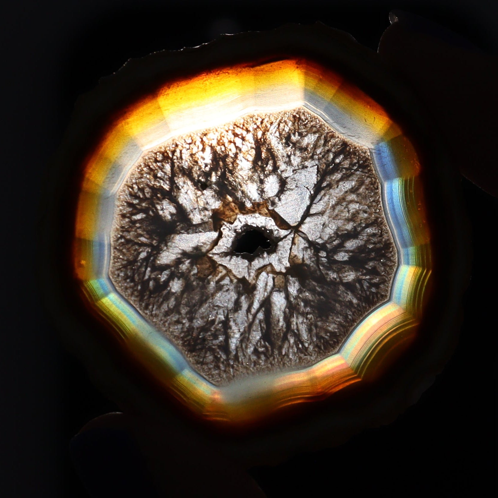 Iris Agate Slices Set of 6 - Expert Wholesale and Supplier of Wholesale Crystals & Bulk Gemstones, ["Agate","Iris Agate","Slices and Slabs"]