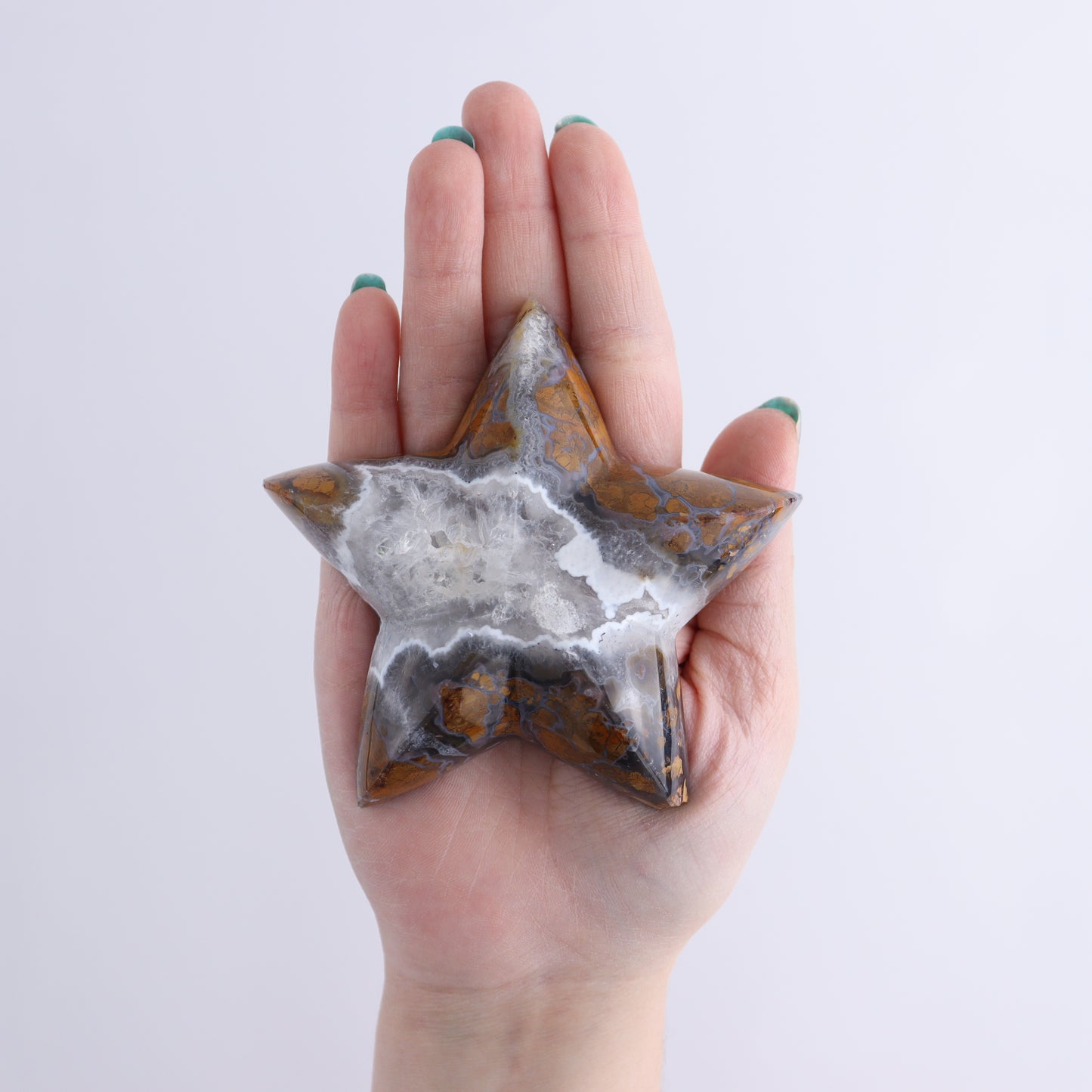Brecciated Jasper Stars Set of 6 - Expert Wholesale and Supplier of Wholesale Crystals & Bulk Gemstones, ["Brecciated Jasper","Indonesia","stars"]