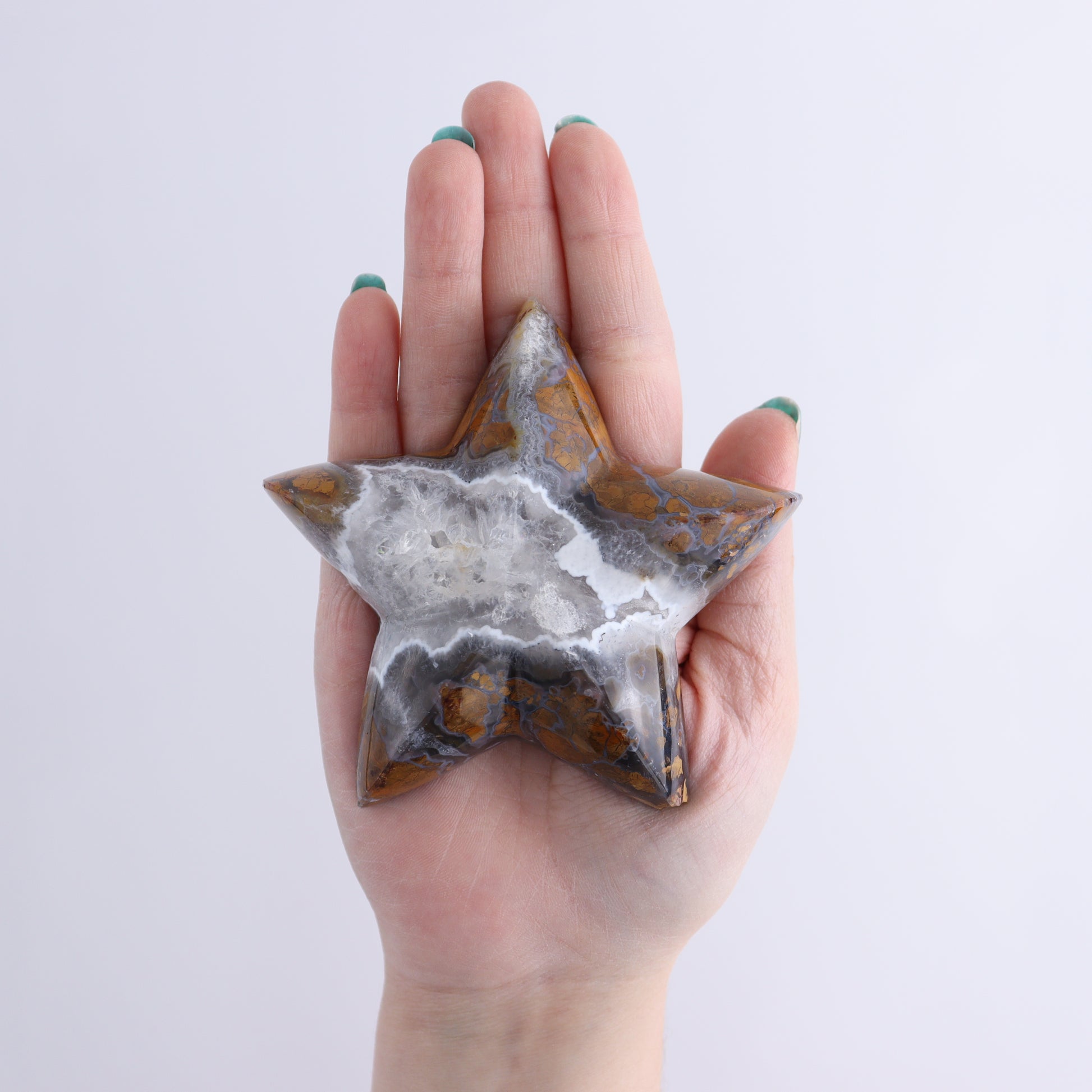 Brecciated Jasper Stars Set of 6 - Expert Wholesale and Supplier of Wholesale Crystals & Bulk Gemstones, ["Brecciated Jasper","Indonesia","stars"]