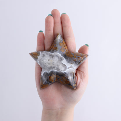 Brecciated Jasper Stars Set of 6 - Expert Wholesale and Supplier of Wholesale Crystals & Bulk Gemstones, ["Brecciated Jasper","Indonesia","stars"]