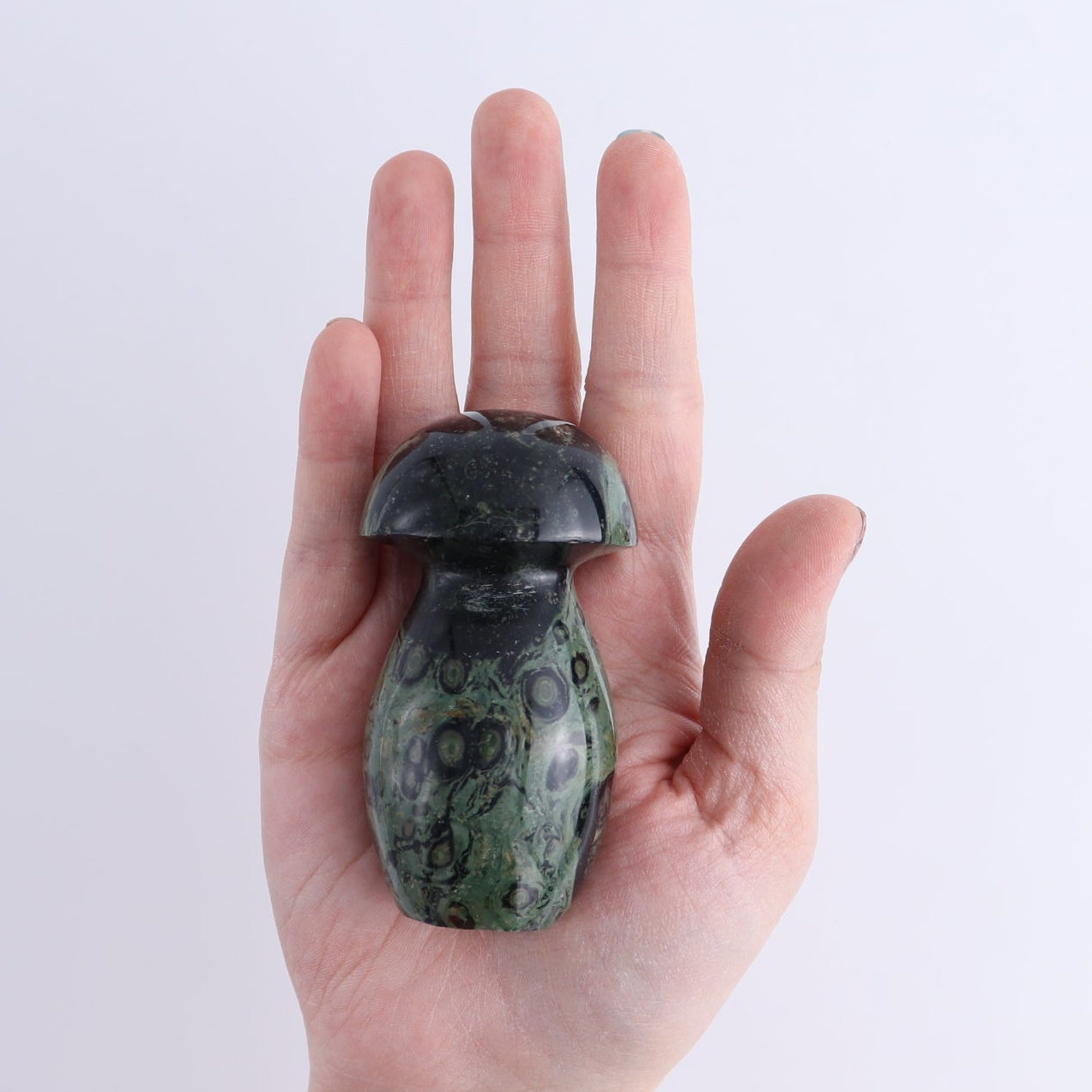 Kambaba Jasper Mushrooms Set of 7