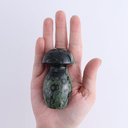 Kambaba Jasper Mushrooms Set of 7