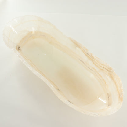 Onyx Canoe Bowl - Expert Wholesale and Supplier of Wholesale Crystals & Bulk Gemstones, ["Bowls","canoe","Mexico","onyx"]