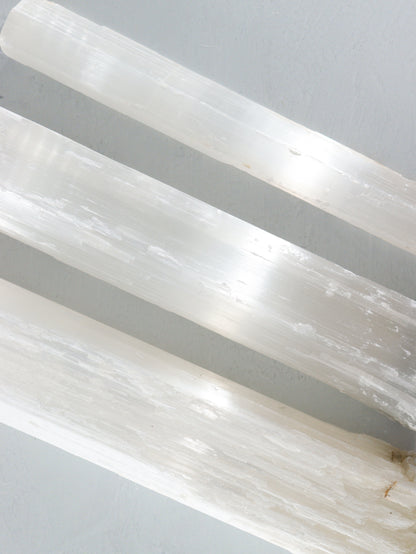 Selenite Logs Set of 3 - Expert Wholesale and Supplier of Wholesale Crystals & Bulk Gemstones, []