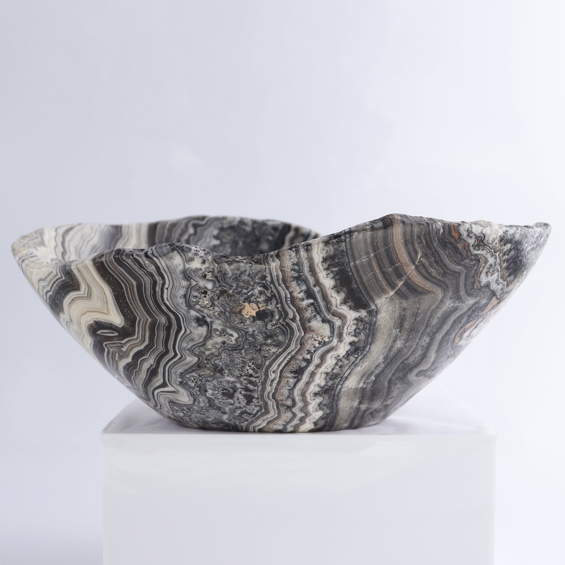 Zebra Onyx Bowl - Expert Wholesale and Supplier of Wholesale Crystals & Bulk Gemstones, ["Bowls","Mexico","onyx"]