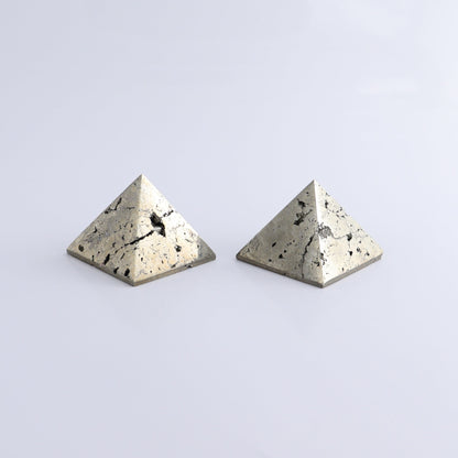 Pyrite Pyramids Set of 4 - Expert Wholesale and Supplier of Wholesale Crystals & Bulk Gemstones, ["Pyramids","Pyrite"]