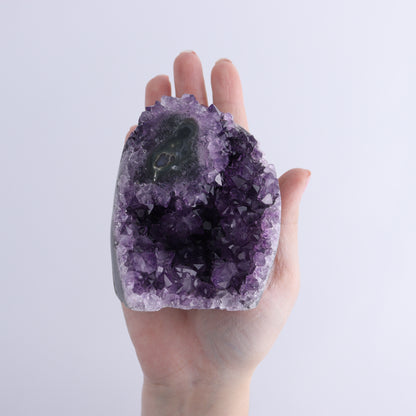 Uruguay Amethyst Cut Base Set of 3 - Expert Wholesale and Supplier of Wholesale Crystals & Bulk Gemstones, ["Amethyst","Cut Base","Uruguay"]