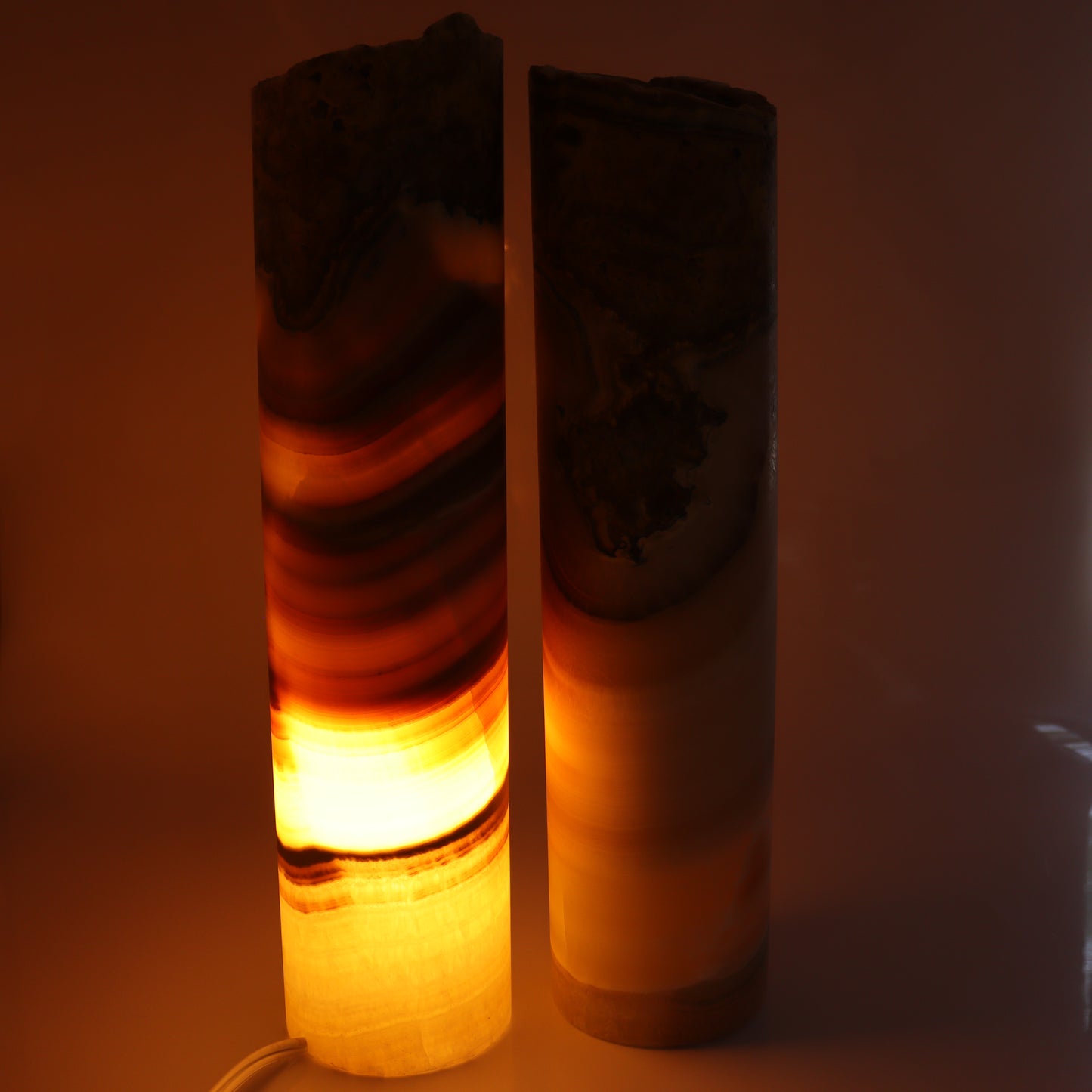 Onyx Lamps Set of 2 - Expert Wholesale and Supplier of Wholesale Crystals & Bulk Gemstones, ["Lamps","Mexico","onyx"]