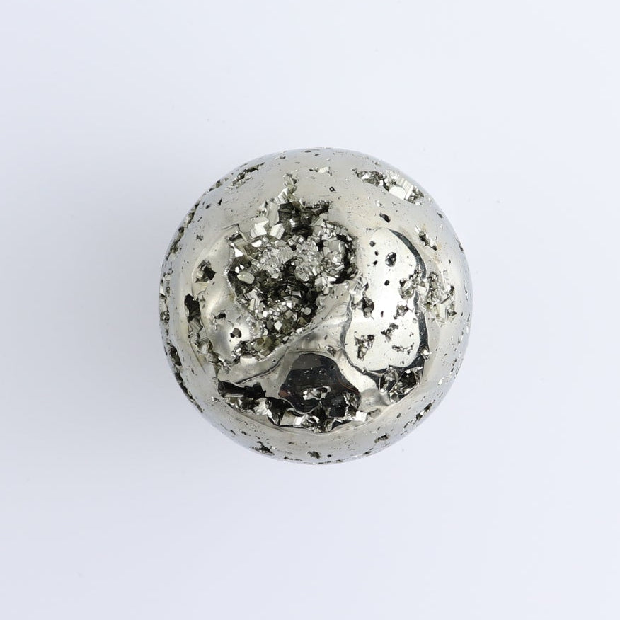 Pyrite Spheres Set of 4