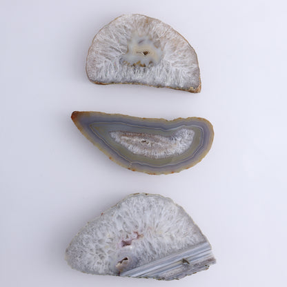 Agate Slices and Slabs Set of 8 - Expert Wholesale and Supplier of Wholesale Crystals & Bulk Gemstones, ["Agate","Brazil","Slices and Slabs"]