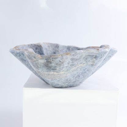 Blue Calcite Bowl