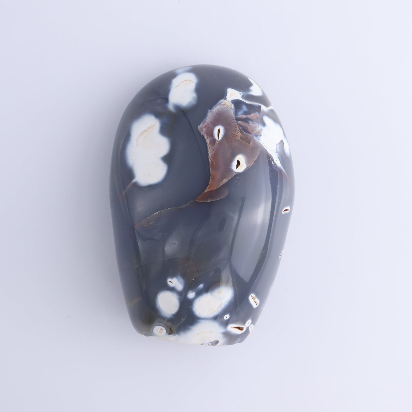 Orca Agate Freeform Set of 4 - Expert Wholesale and Supplier of Wholesale Crystals & Bulk Gemstones, ["Freeforms","Madagascar","Orca Agate"]