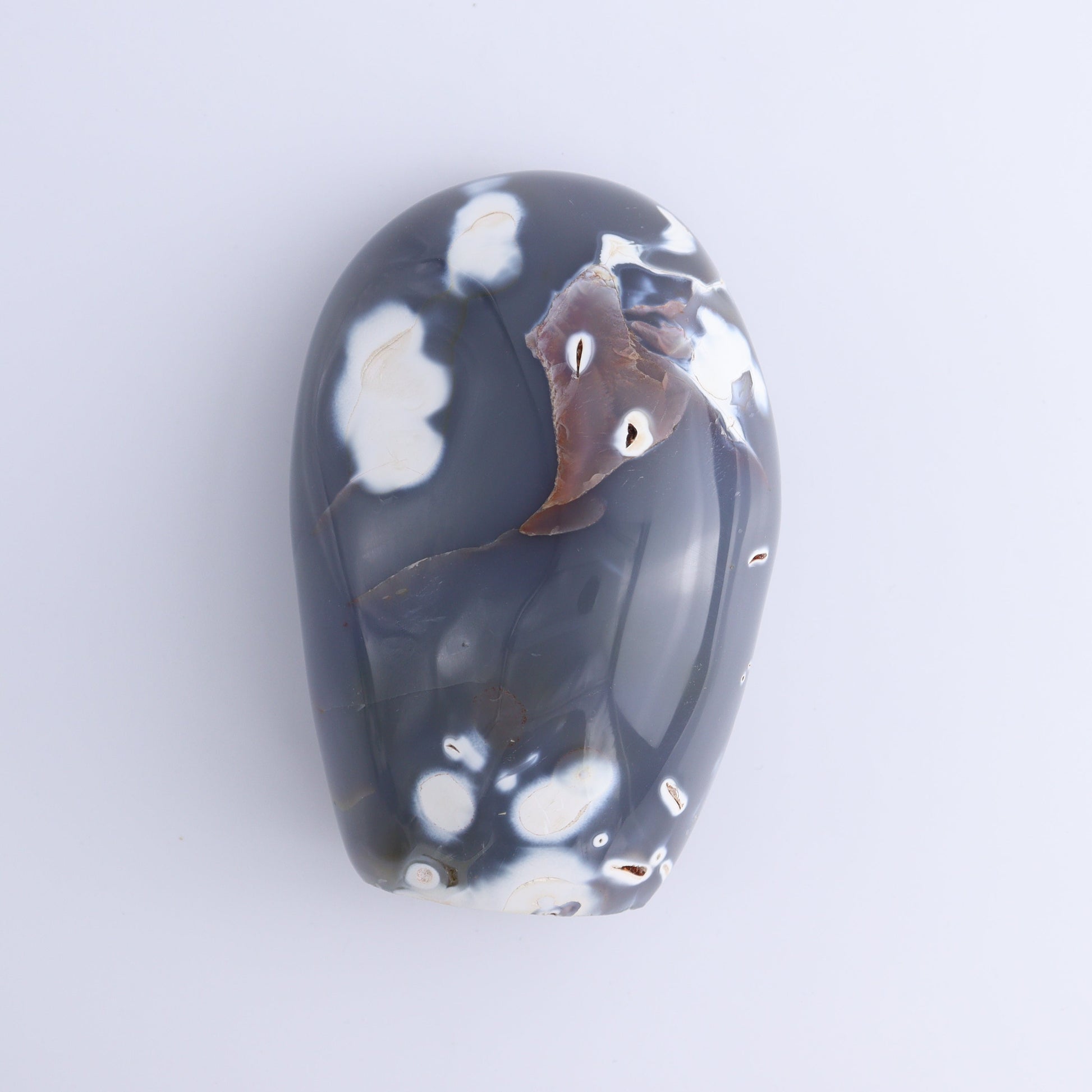 Orca Agate Freeform Set of 4 - Expert Wholesale and Supplier of Wholesale Crystals & Bulk Gemstones, ["Freeforms","Madagascar","Orca Agate"]