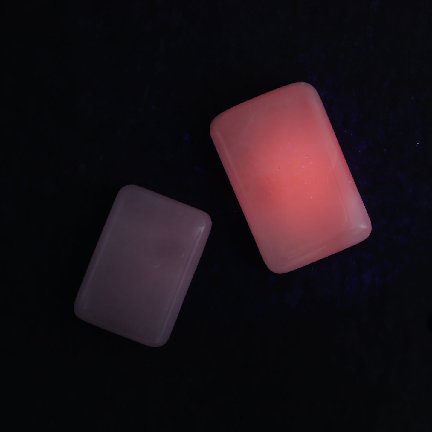 Pink Mangano Calcite Rectangles Set of 8 - Expert Wholesale and Supplier of Wholesale Crystals & Bulk Gemstones, ["Calcite","Madagascar","Pink Calcite","Rectangle"]
