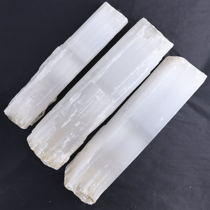 Selenite Logs Set of 3 - Expert Wholesale and Supplier of Wholesale Crystals & Bulk Gemstones, ["logs","selenite"]