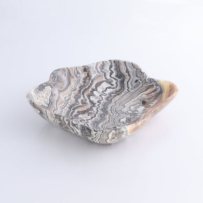 One Bowl Mexican Onyx/Calcite Black/White Zebra - Expert Wholesale and Supplier of Wholesale Crystals & Bulk Gemstones, ["bowl","Calcite","Catalog Onyx","Decorative Dish","Mexico","onyx"]