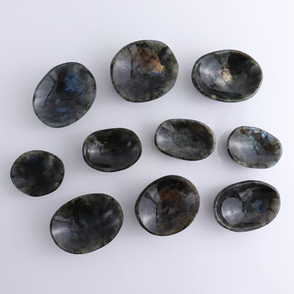 Labradorite Bowls Set of 10