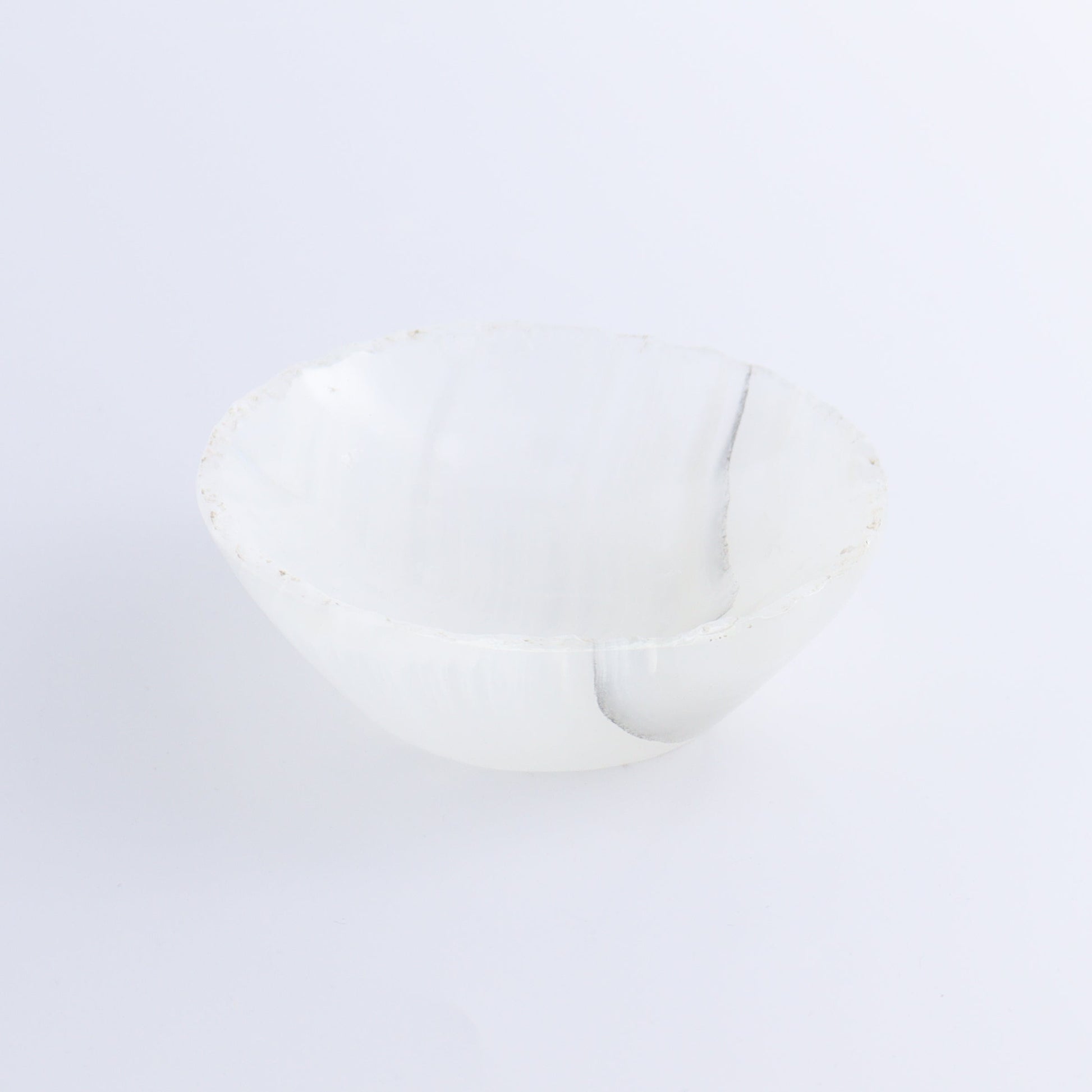 One Bowl (12 cm) Mexican Onyx/Calcite White Rough - Expert Wholesale and Supplier of Wholesale Crystals & Bulk Gemstones, ["bowl","Calcite","Catalog Onyx","Decorative Dish","Mexico","onyx"]