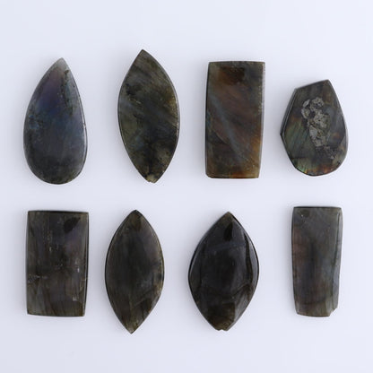 Imperfect Labradorite Cabs Set of 8
