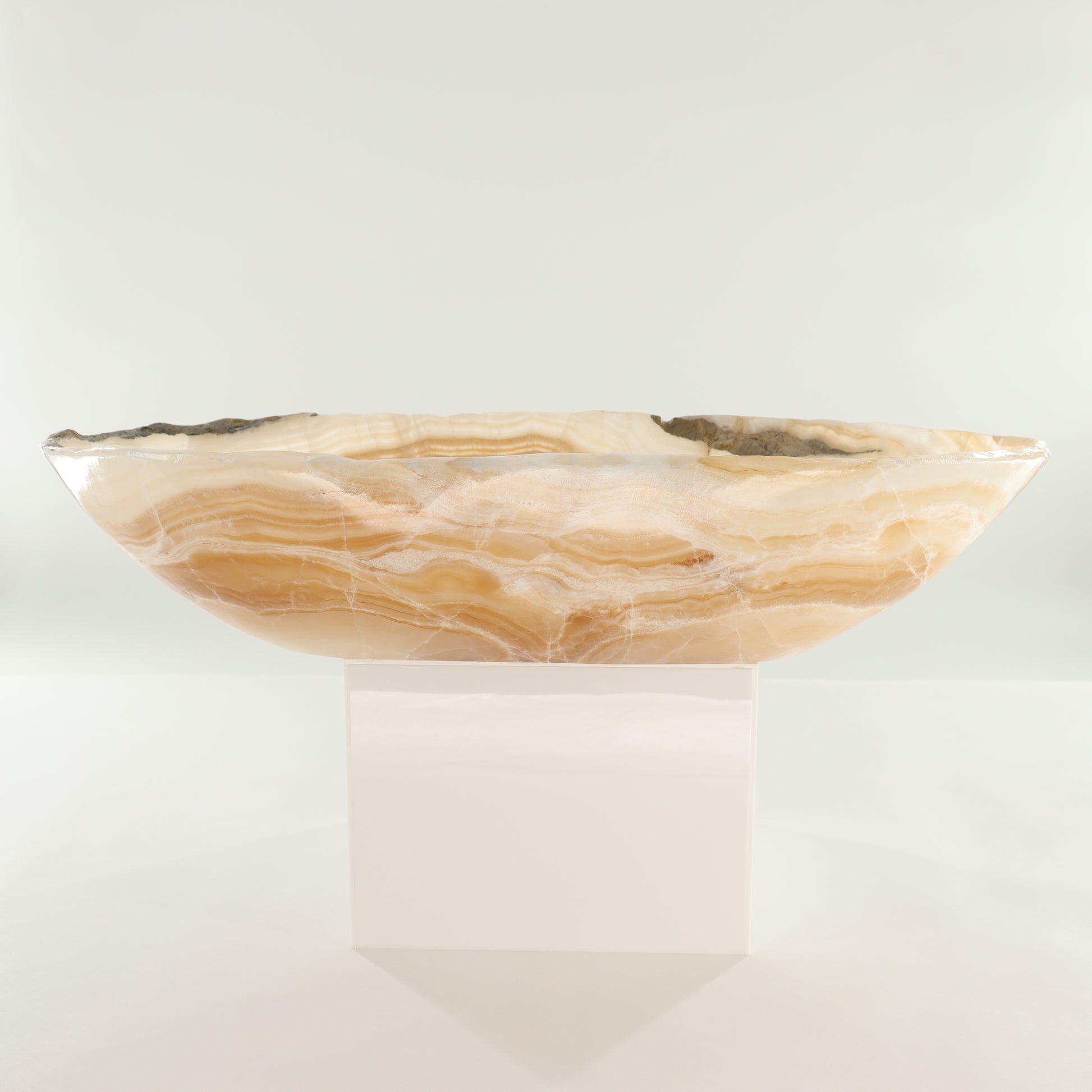 Onyx Canoe Bowl - Expert Wholesale and Supplier of Wholesale Crystals & Bulk Gemstones, ["Bowls","canoe","Mexico","onyx"]