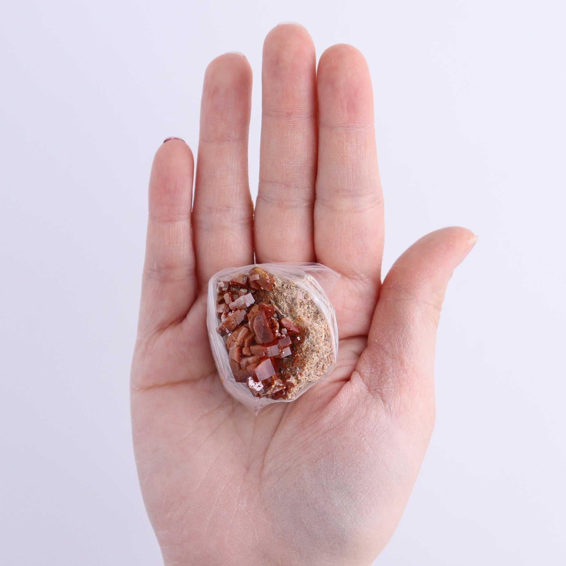 Vanadinite on Barite Flat from Morocco - Expert Wholesale and Supplier of Wholesale Crystals & Bulk Gemstones, ["Barite","Flats","Morocco","Vanadinite","Vanadinite Barite"]