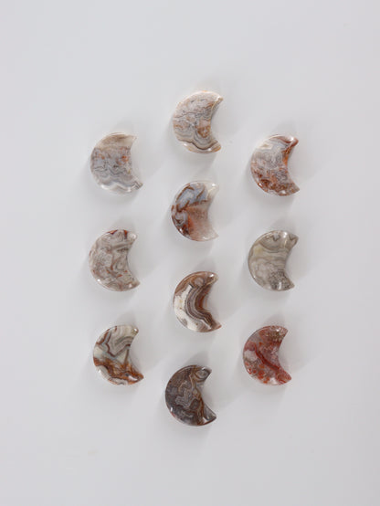 Crazy Lace Agate Moons - Expert Wholesale and Supplier of Wholesale Crystals & Bulk Gemstones, []