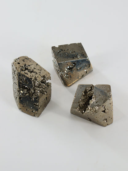 Pyrite Freeforms Set of 3