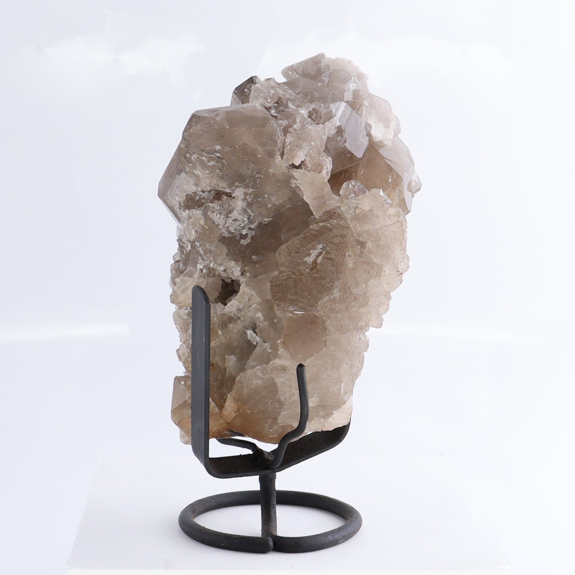 Smoky Quartz Cluster with Stand - Expert Wholesale and Supplier of Wholesale Crystals & Bulk Gemstones, ["cluster","Clusters","Quartz","Smoky Quartz"]