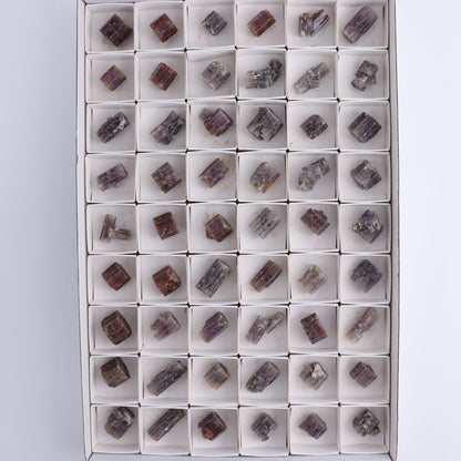 Purple Aragonite Set of 54 - Expert Wholesale and Supplier of Wholesale Crystals & Bulk Gemstones, ["aragonite","Purple Aragonite","Spain"]