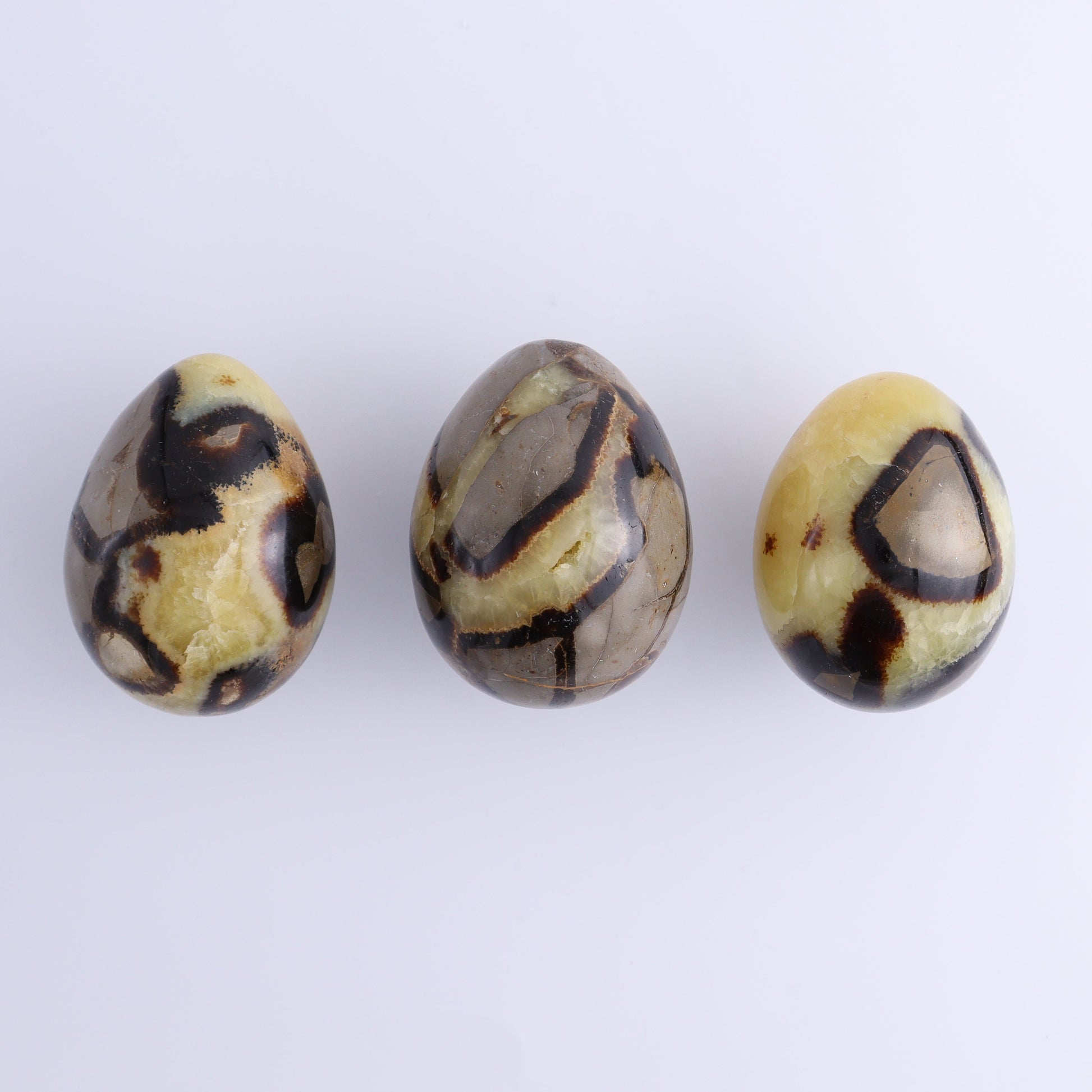 Septarian Eggs Set of 3 - Expert Wholesale and Supplier of Wholesale Crystals & Bulk Gemstones, ["Eggs","Madagascar","Septarian"]